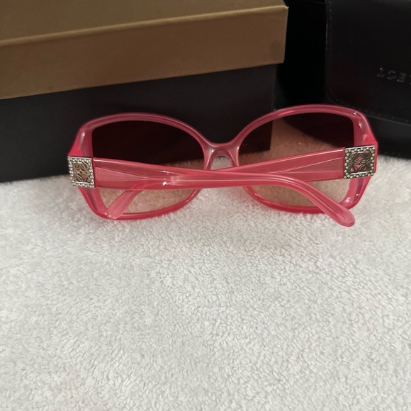 LOEWE OVERSIZE SUNGLASSES PINK LIKE NEW - Picture 13 of 13